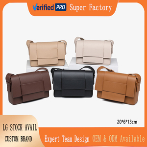 Benutzerdefiniertes Logo OEM ODM Fabrik Großhandel Hersteller Private Label Hochwertige Vegane Leder-Handtasche Damen Schulter-Crossbody-Taschen - Product Image 2