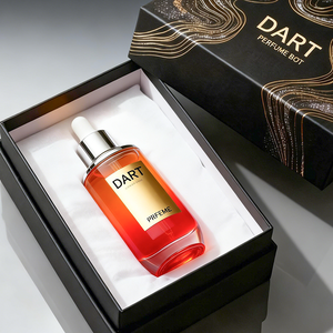 Flacons de <span class=keywords><strong>parfum</strong></span> ronds en verre haut de gamme, flacon de <span class=keywords><strong>parfum</strong></span> de luxe avec vaporisateur, 30 ml, 50 ml, Roja <span class=keywords><strong>Parfum</strong></span>, avec emballage en boîte pour soins de la peau - Product Image 4