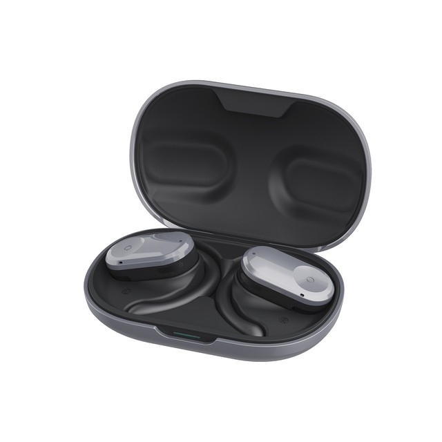 Q2 HiFi Wireless Over-Ear Earphone Full-Open Non-In-Ear Design with Noise-Reducing Feature for Sports and Music