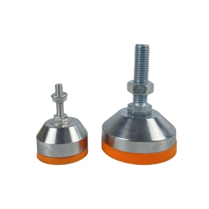 Réglage antichoc en métal Coupe de pied robuste <span class=keywords><strong>Support</strong></span> de réglage renforcé en acier au carbone Coussin de pied antidérapant