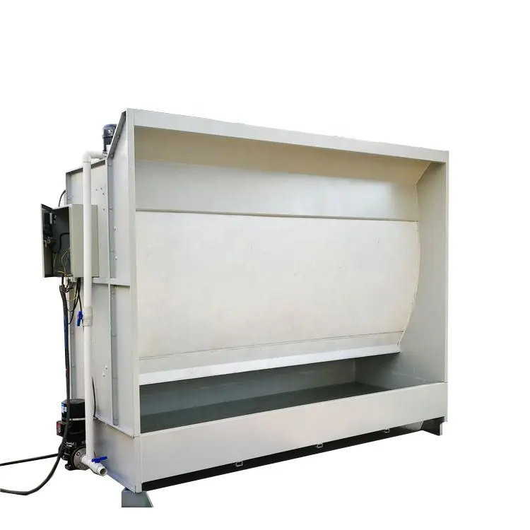 Automatic Spray Booth Machine Water Curtain Spray Booth