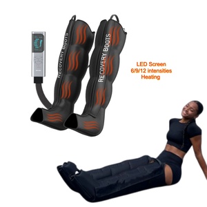 Healthpal Fußmassagegerät für Durchblutung und Schmerzlinderung, 3 Timer, 6 Intensitätsstufen, 6 Modi, Beinmassagegerät mit Wärme und Kompression - Product Image 4