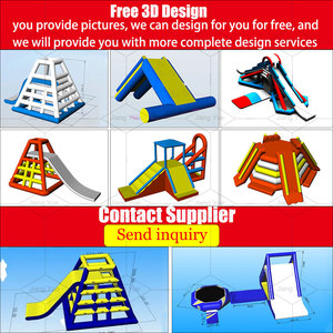 Phao Nước Cho Trẻ Em Và Người Lớn Phao Trượt Hồ Nước Hồ Bơi Bơm Hơi - Product Image 6