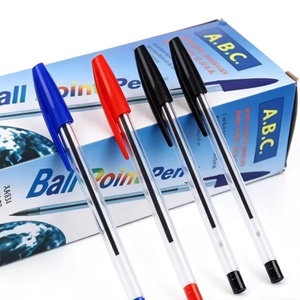 Bolígrafo de Plástico Clásico Popular y Económico, Cuerpo Ligero con Logotipo Personalizado, 3 Colores - Product Image 1