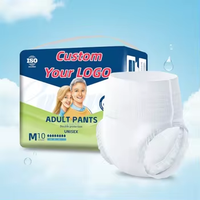 Super Saugfähige Unisex Vliesstoff 3D Auslaufschutz Einweg-Inkontinenzhosen Erwachsenen-Windelhosen für Senioren
