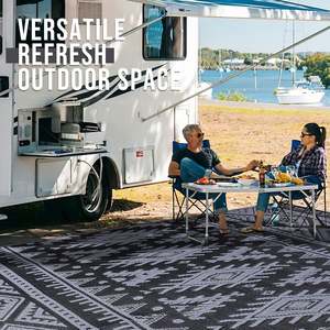 Résistant aux UV personnalisé réversible tissé recyclé polypropylène plastique paille abstrait intérieur extérieur <span class=keywords><strong>tapis</strong></span> <span class=keywords><strong>tapis</strong></span> - Product Image 4