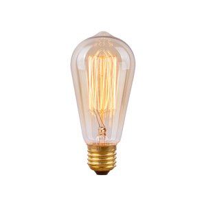 Lumière de décoration E26 25w 40w 60w St64 A60 G80 G95 G125 Lampe Vintage <span class=keywords><strong>Carbone</strong></span> Led <span class=keywords><strong>Filament</strong></span> <span class=keywords><strong>Ampoule</strong></span> Edison <span class=keywords><strong>Ampoule</strong></span> Avec Ce Rohs - Product Image 3