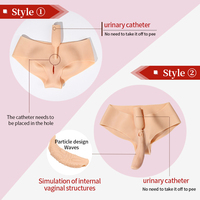 Prothèse en silicone pour hanches et fesses, pour usage quotidien transgenre, qualité médicale, séchage rapide, triangle/hanche/mi-cuisse