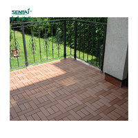 310x310x21mm Offre Spéciale haute qualité Wpc bricolage ingénierie extérieur pont pour balcon terrasse jardin piscine Wpc