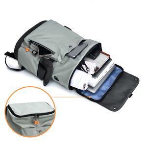 Mochila de Viaje para Portátil de Alta Calidad para Hombre, Personalizada, para la Universidad o la Escuela, con Cremallera, Poliéster, Marco Interno, Estilo Moderno - Venta al por Mayor - Product Image 4