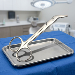 Ciseaux à fil Odontomed 2011 Roger de haute qualité, instruments chirurgicaux courbés en acier inoxydable, certifiés CE, garantie de 3 ans - Product Image 2