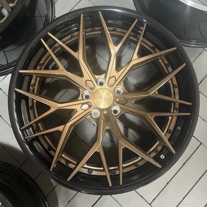 XL Venta caliente Diseño cepillado cóncavo profundo personalizado 2 piezas 5x11 2/114.3 <span class=keywords><strong>19</strong></span> - 22 pulgadas Ruedas forjadas para automóviles de pasajeros para E60 F10 E30 E46 - Product Image 1
