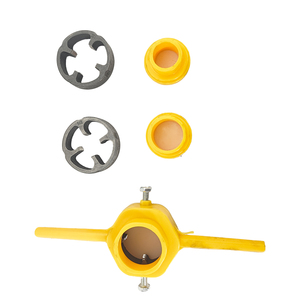 Juego de 6 Herramientas Manuales Duraderas para Roscado de Tuberías de PVC, Juego de Matrices NPT para Reparación de Plomería y Conexión de Tuberías - Product Image 2