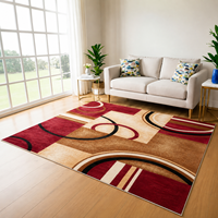 Tapis modernes pour salon, tapis lavables en 8x10 et 9x12 pour l'intérieur de la maison et la décoration de la chambre