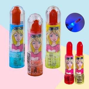 Sucette en forme de rouge à lèvres éclairant, scintillante, au <span class=keywords><strong>sucre</strong></span> roux, saveur fruitée, bonbon jouet, vente en gros de bonbons aux fruits - Product Image 3