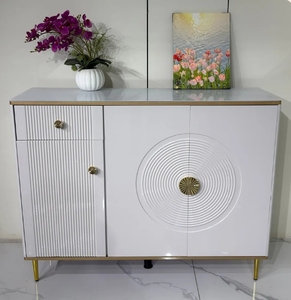 Mueble Zapatero Moderno de Madera Blanco para Entrada, Consola de Almacenamiento Independiente, Organizador de Pasillo - Product Image 2