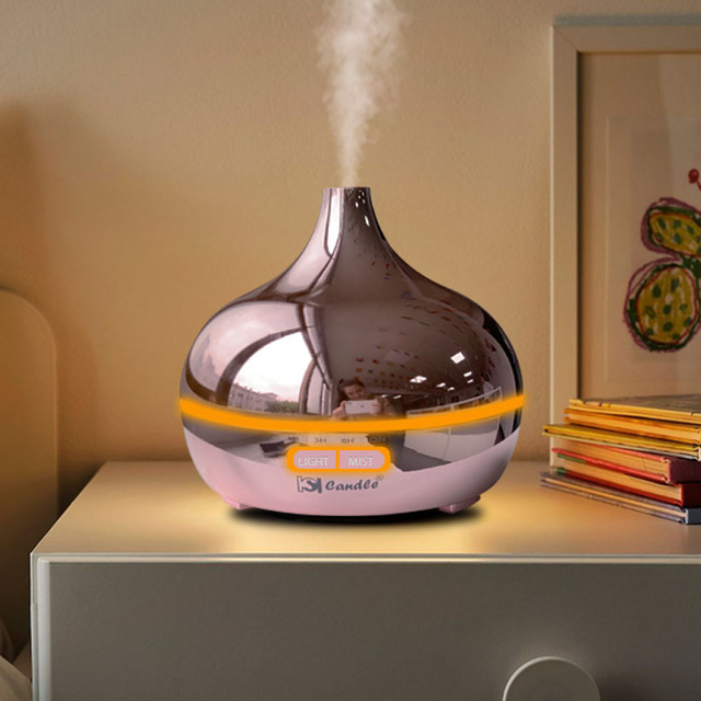 Top Sale 24/300ml White Noise Ultrasonic Humidifier Diffuser Remote Control USB Essential Oil Scent Aroma for Car Electric Air