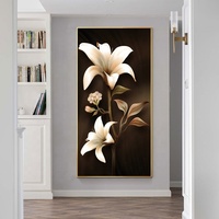 Vente en gros d'usine, art mural, peinture en cristal en porcelaine 3D, art diamant, grandes peintures murales