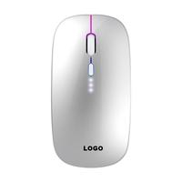 Mouse Komputer Nirkabel Promosi Hong-Fu dari Plastik ABS Tahan Lama dengan Logo Kustom untuk Acara Teknologi dan Hadiah Klien