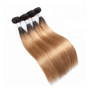 Cabello Camboyano al por Mayor con Cutícula Alineada 1B/27, Liso Natural, Virgen Remy, Grado 6A-9A, 100% Cabello Humano para Mujeres, Exportación de Cabello - Product Image 1