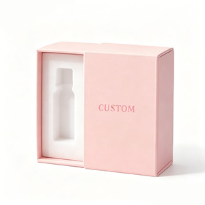Custom Cosmetic Perfume Hard Cardboard Drawer Packaging <b>Box</b> Luxury Sliding Paperboard <b>Box</b> with Matt Lamination Recyclable - Product Image 6