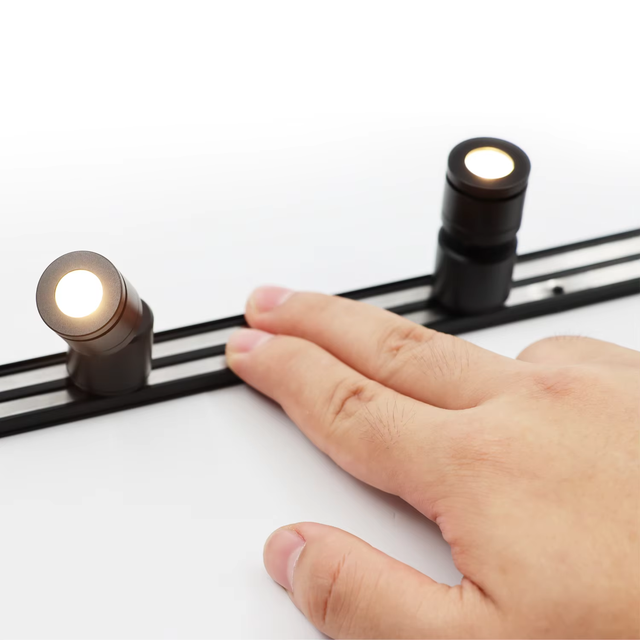 Mini Magnetic Track Light & Cabinet Track Lighting System, LED Under Cabinet Lights, Motion Sensor, Spot Light, Track Lights