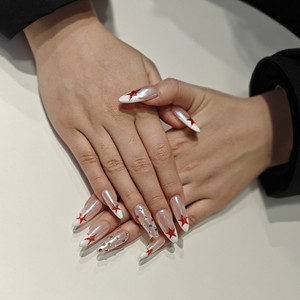 Muhaha Trend Design Brand Press-to-Extend Amande Nail <span class=keywords><strong>Tips</strong></span> - Product Image 5
