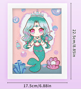 Quadro su Tela con <span class=keywords><strong>Stampa</strong></span> Personalizzata di Cartoni Animati e Diamanti, Dimensioni Personalizzabili, per Decorazione Casa 2024 - Product Image 4