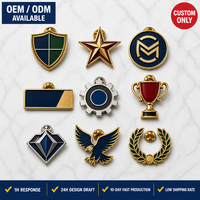Broches personnalisées en émail dur, badges métalliques, épingles de revers, boucles de ceinture, étoiles, trophées, aigles, couronnes, vente en gros, OEM, ODM, directement de l'usine