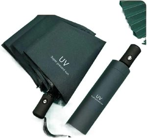 Customized Automatic 3 Folding <b>Umbrella</b> One Click Opening and Closing Sunshade Business Gift <b>Umbrella</b> Printed Logo - Product Image 6