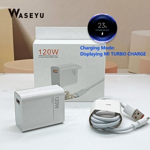 Cargador Rápido Turbo de 120W para <span class=keywords><strong>Xiaomi</strong></span>, Adaptador de Corriente USB de 120W, Carga Rápida Turbo de 120W para <span class=keywords><strong>Xiaomi</strong></span> 17, 14T, 13T Pro, 13, <span class=keywords><strong>12T</strong></span>, 11T - Product Image 2