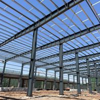 Entrepôt/atelier en structure métallique de pointe pour les besoins industriels modernes, fabriqué par de grands fabricants expérimentés.
