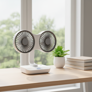 Ventilateur sur pied blanc sélectionné par les <span class=keywords><strong>éditeurs</strong></span> - Product Image 1