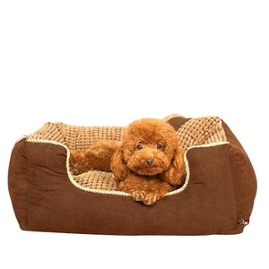 Zware Microsuede Stof Overgevuld Hondenbed - Product Image 1