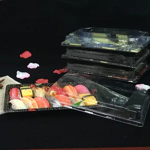 New hot sản phẩm bán chạy Nhật Bản nhựa sushi khay takeway dùng một lần container khay