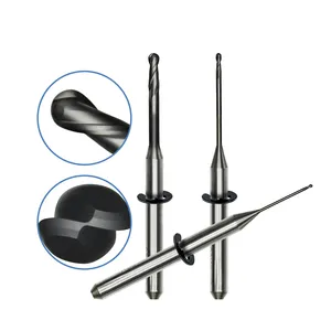 Brocas de moagem para laboratório dentário, brocas de carbeto de tungstênio vhf k4