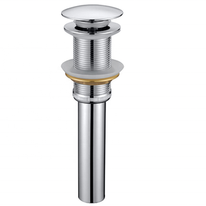 Good Quality <strong>Pop</strong> up Sink Drainer Push Button Drain Stopper in Polished <strong>Chrome</strong> with Cheap Price for Project - Product Image 1