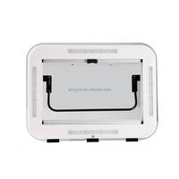 Puits de lumière en aluminium pour remorque de camping-car à ventilation montée au plafond avec lumières LED