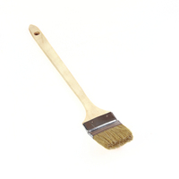 Pinceau professionnel à manche long en bois, pinceau angulaire pour peinture murale, personnalisation OEM disponible