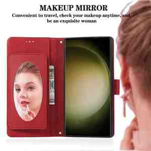 Funda de cuero con tapa para teléfono <span class=keywords><strong>Samsung</strong></span> S24 <span class=keywords><strong>23</strong></span> 22 Ultra plus - Product Image 2