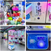 Игровой автомат-кран для одного игрока, миниатюрный, складной, компактный, с гарантией 1 год