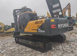 Excavadora Hyundai de Segunda Mano de 22 Toneladas, Motor Changchai Importado, Motor 220, Excavadora de Orugas con Acoplador Rápido y Cuchara - Product Image 6