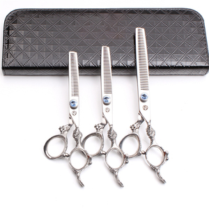 กรรไกรตัดผม 5" 5.5" 6" 440C กรรไกรตัดผมตรง กรรไกรทำผม - Product Image 2