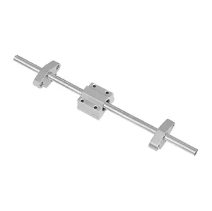 Peças de movimento linear para impressora 3d, eixo linear de 8 mm de diâmetro, rolamento linear scs8uu e unidade de suporte linear shf8