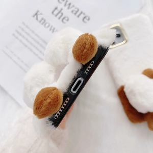 Ốp Điện Thoại <span class=keywords><strong>iPhone</strong></span> 13 Pro Max, Ốp Silicon Hình Búp Bê Bông Ấm Áp Mùa Đông Cho <span class=keywords><strong>iPhone</strong></span> 13 Pro Max 11 12 XR XS 7 8 Plus - Product Image 3