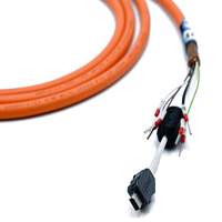 Cable Eléctrico Flexible con Terminal 6FX5002-8QN04-1AB0 1AC0, Cable Codificado de Alimentación Industrial Integrado