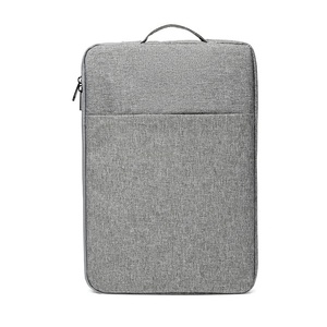 Sac pour ordinateur portable personnalisé en gros, housse imperméable avec poignée et poche pour les voyages, l'école, le bureau et les affaires - Product Image 3