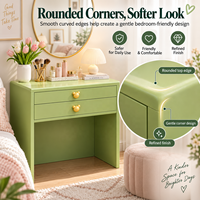 Organisateur de maquillage avec tiroirs, table de rangement moderne en acier, mobilier de chambre compact, bureau de rangement cosmétique, fournisseur en gros