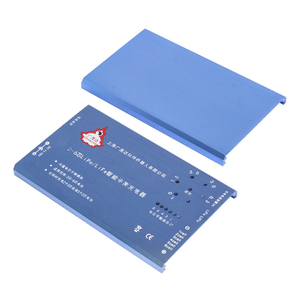 Kim loại chia cơ thể khuếch đại công suất hộp âm thanh nhà ở tùy biến nhôm đùn điện tử bao vây trường hợp cho PCB - Product Image 5