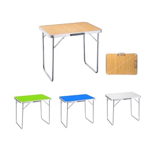 Ghế và ăn uống đặt bàn gấp ngoài trời có thể gập lại MDF Kamp masas dễ dàng mang theo bàn Ăn Dã Ngoại bằng nhôm - Product Image 3